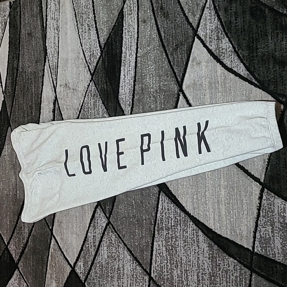 VS PINK 2012 OVERSIZED BOYFRIEND FIT SWEATPANTS - Picture 1 of 12
